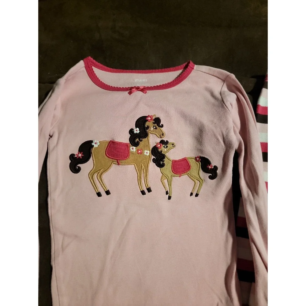 Gymboree harvest horse pajamas size 6‎ long sleeve